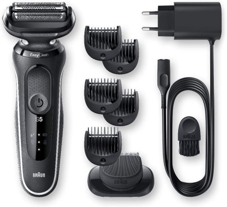 Máquina de afeitar eléctrica Braun Series 5 - Afeitadora impermeable